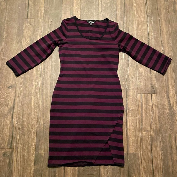 Express Dresses & Skirts - Striped Bodycon Dress | Express